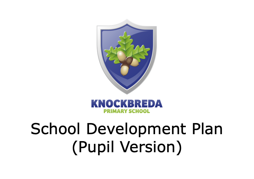 Pupil Version School Development Plan Cover